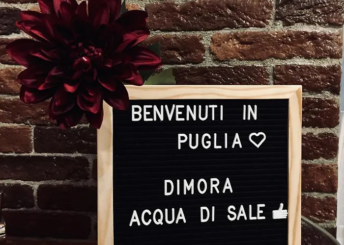아파트 Dimora Acqua Di Sale *